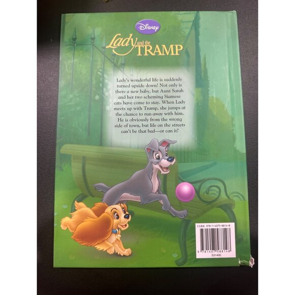 Disney Classics 3 Book Bundle Lady & The Tramp, Jungle Book, Alice in Wonderland - Picture 3 of 10